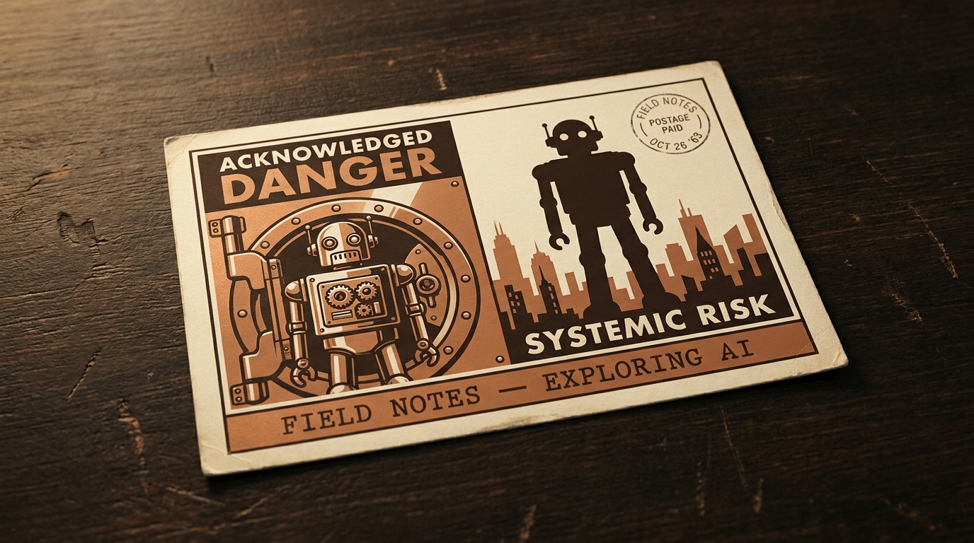 The AI Risk That Gets Acknowledged, and the One That Doesn't