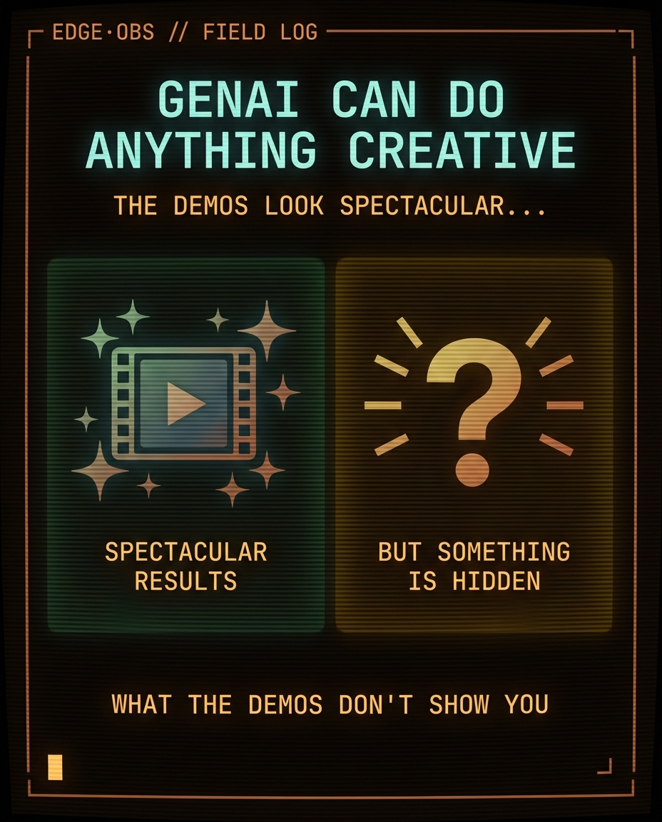 GenAI can do anything creative