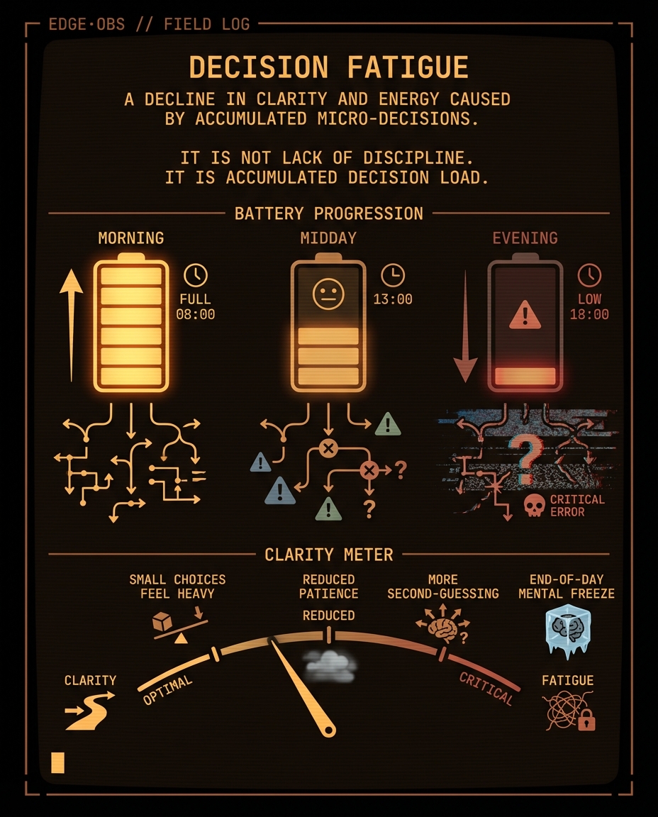 Decision fatigue — slide 6 of 7