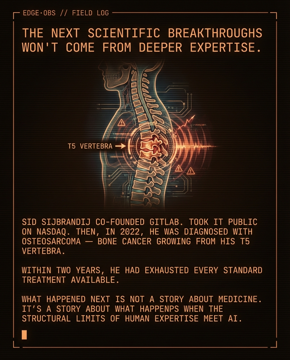 Finding his own cure for cancer