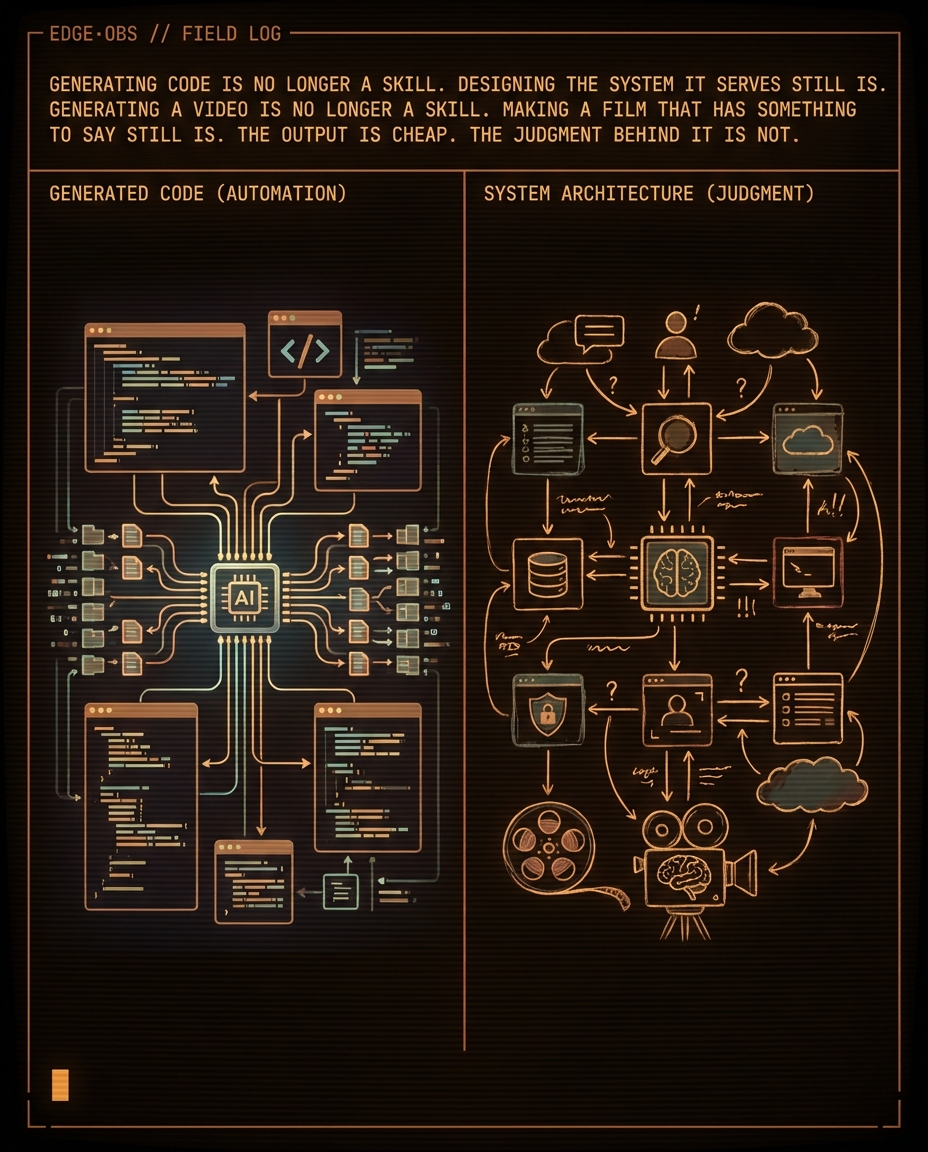 Judgment is the new value — slide 4 of 8