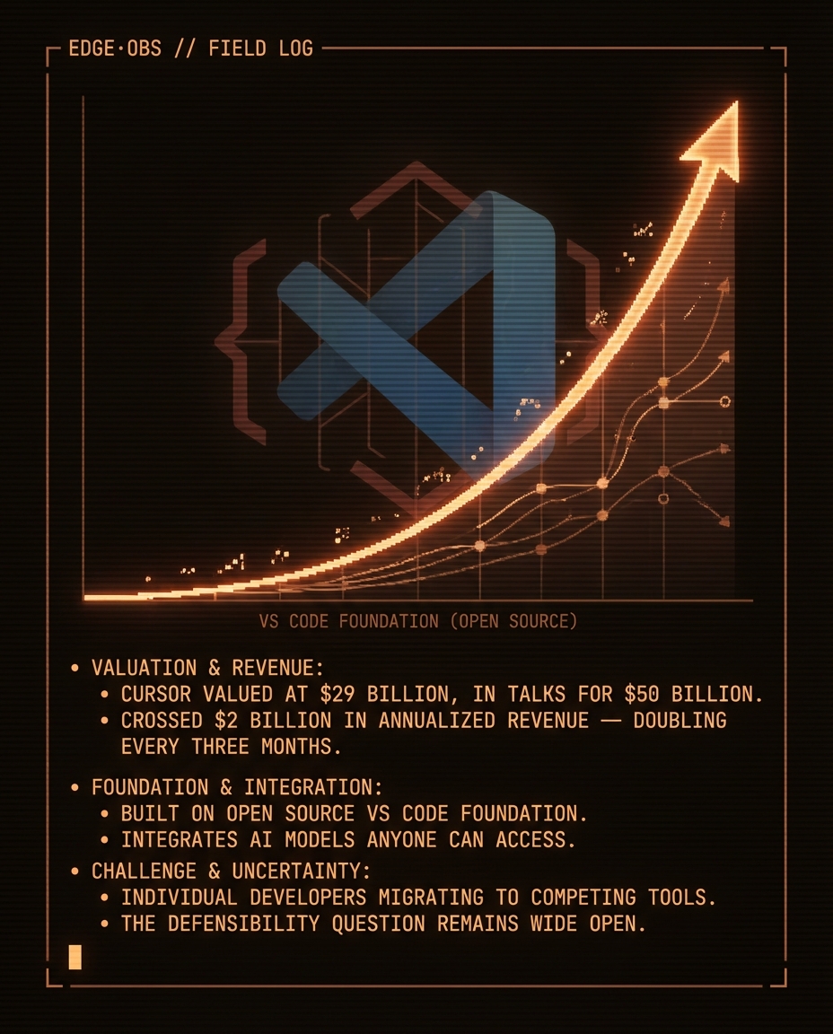 Software is being valued like real estate. But the land just became free. — slide 5 of 9