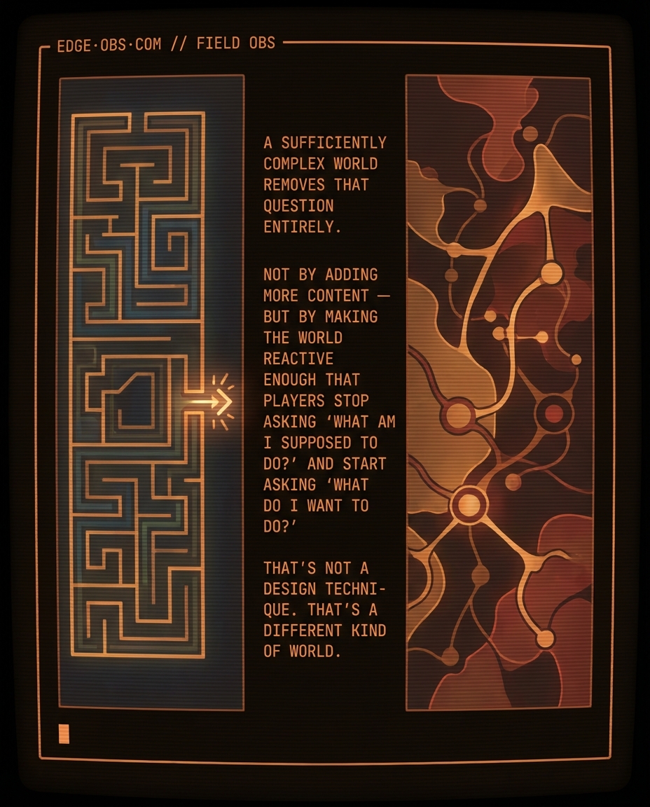 Game designers have been building world models for 50 years. They just hit a wall they didn't see coming. — slide 5 of 8