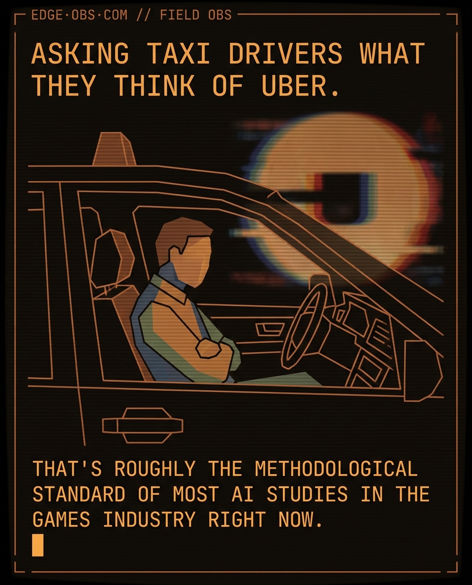 Asking taxi drivers what they think of Uber